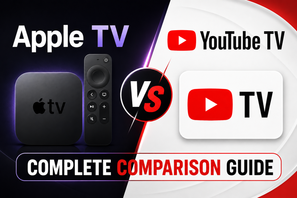 Apple TV vs YouTube.