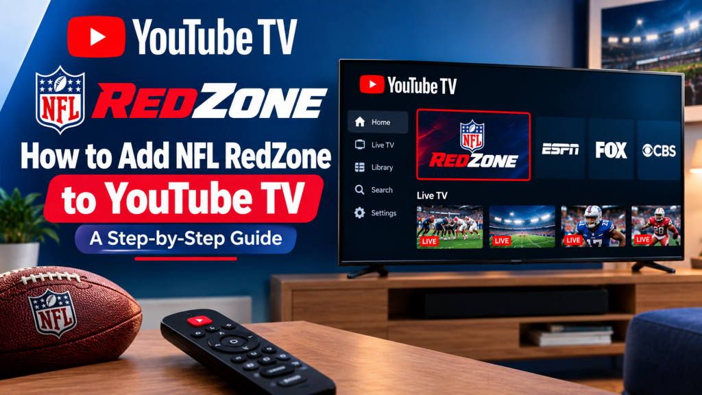 How to Add NFL RedZone to YouTube TV-A Step-by-Step Guide