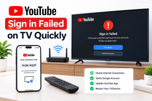 How to Fix YouTube Sign in Failed on TV Quickly