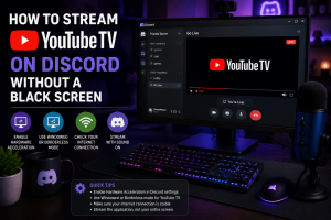 How to Stream YouTube TV on Discord Without a Black Screen