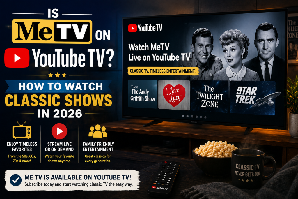 Is MeTV on YouTube TV How to Watch Classic Shows in 2026