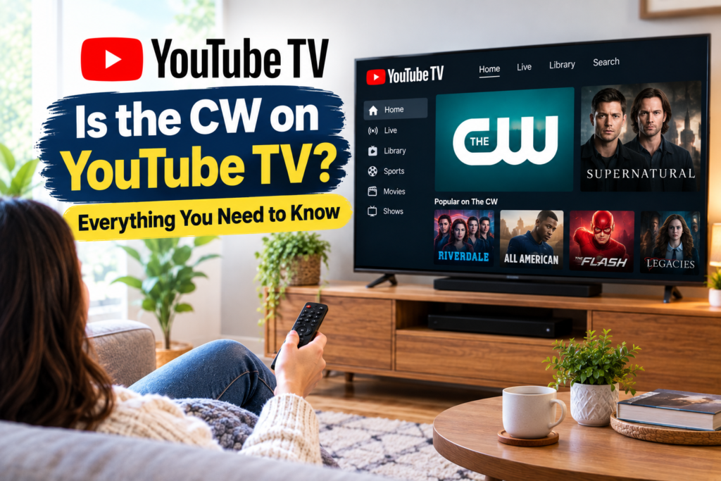 Is the CW on YouTube TV-Everything You Need to Know